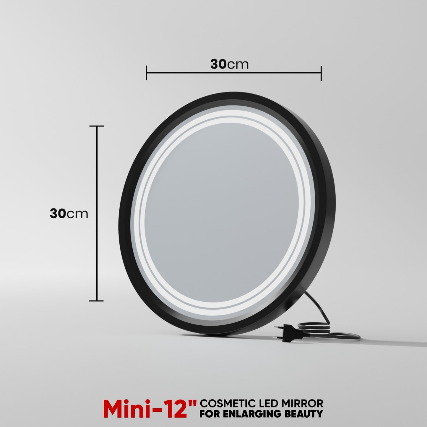 Mini 12” cosmetic mirrror